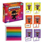 Number Ninja Game, Flash Cards & Fidget Mat