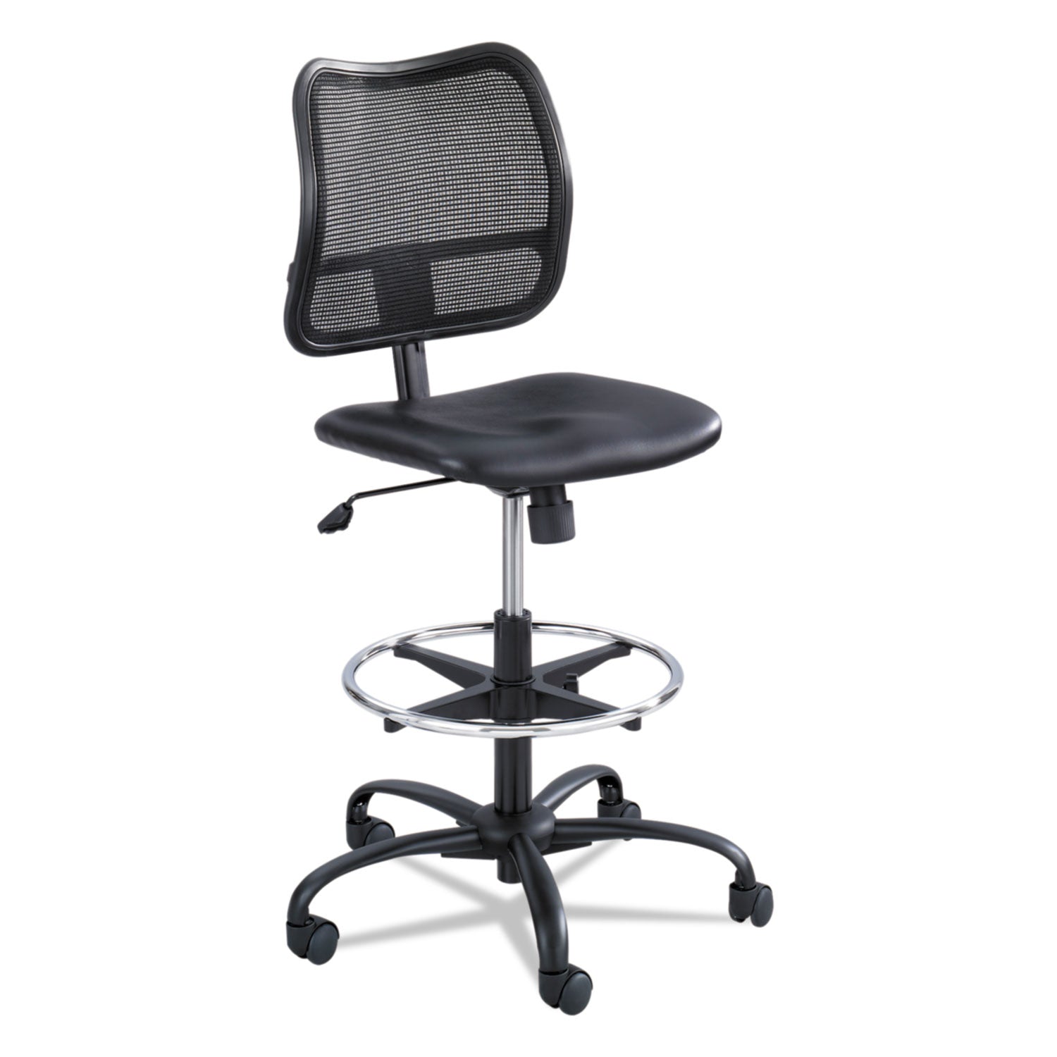 Chair Vue Extned Hght Blk Vynl