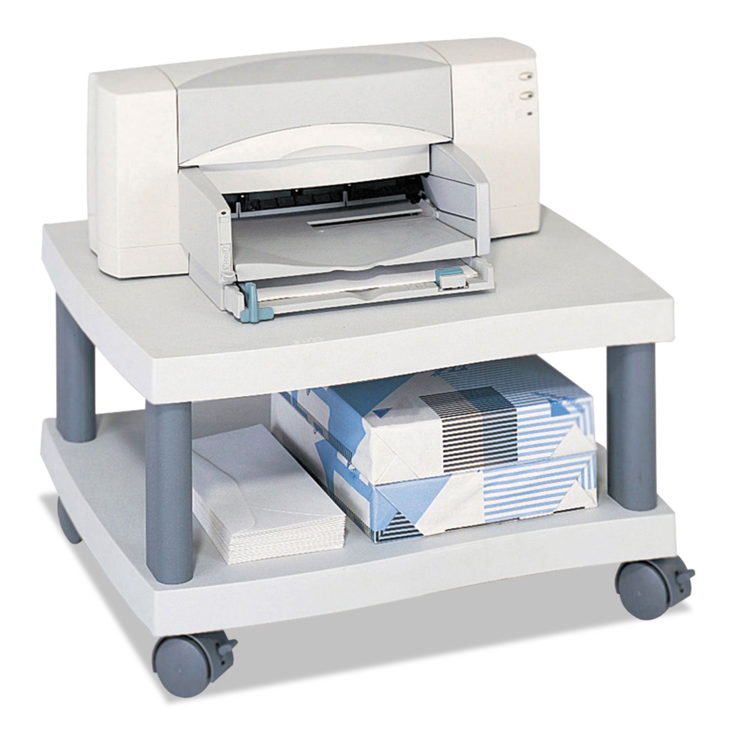 Stand Plastic Under Desk Gry