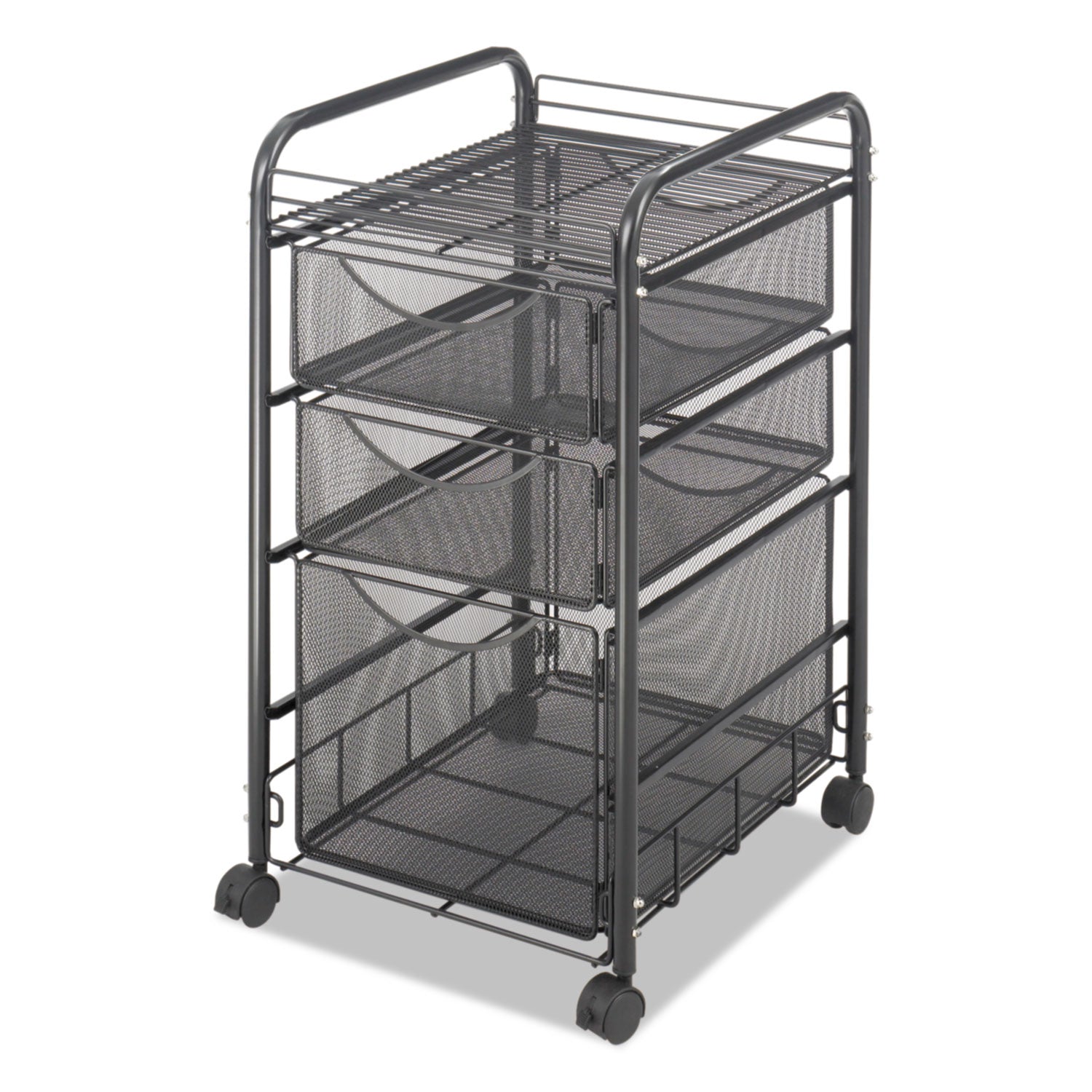 Onyx Cart File 3 Drawer Bl