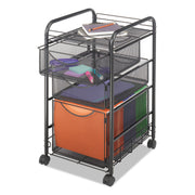Onyx Cart File 3 Drawer Bl