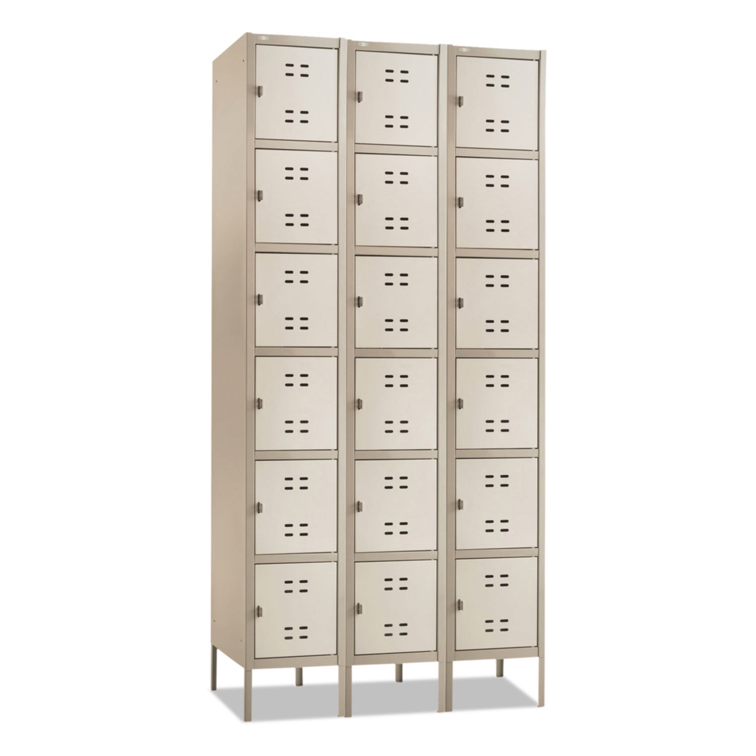 Locker Box 3 Column Tan
