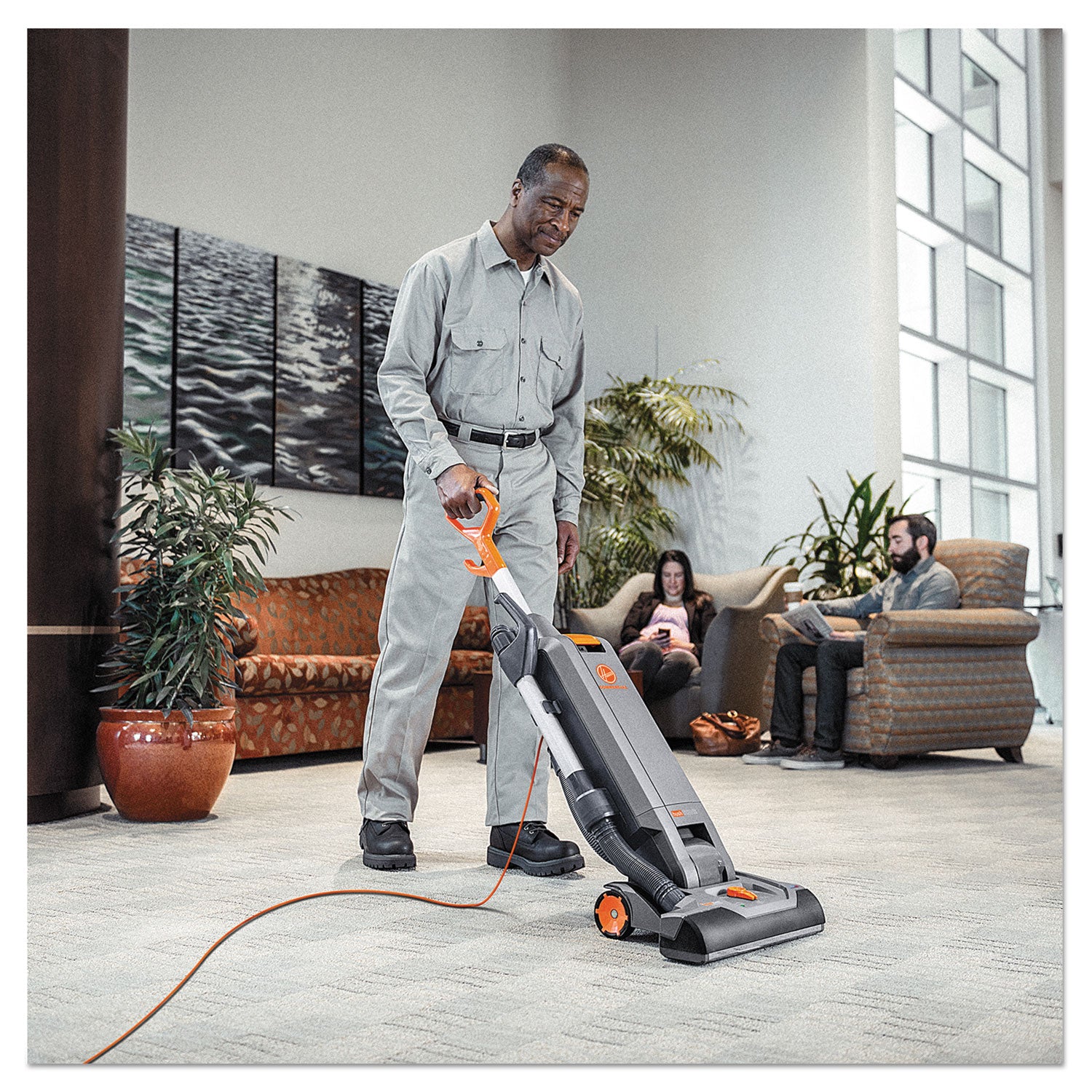 1200 W Motor - 1.13 gal - Bagged - Brushroll, Filter, Hose, Nozzle, Wand - 15" Cleaning Width - 40 ft Cable Length - 8 ft Hose Length - HEPA - 1137 gal/min - 12 V DC - 10 A - 69 dB Noise - Gray