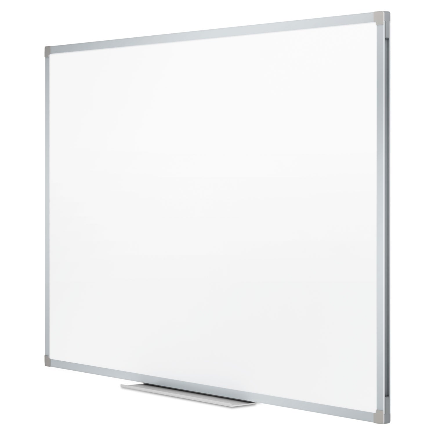 Mead Basic Dry-Erase Board - 72.6" (6.1 ft) Width x 48.6" (4.1 ft) Height - White Melamine Surface - Silver Aluminum Frame - Durable, Marker Tray - 1 Each