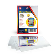 Mirror Board, 5"x7" - 100 Sheets, Silver