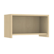 OfficeSource Laminate Wall Mounted Open Hutch - 31"W - Maple