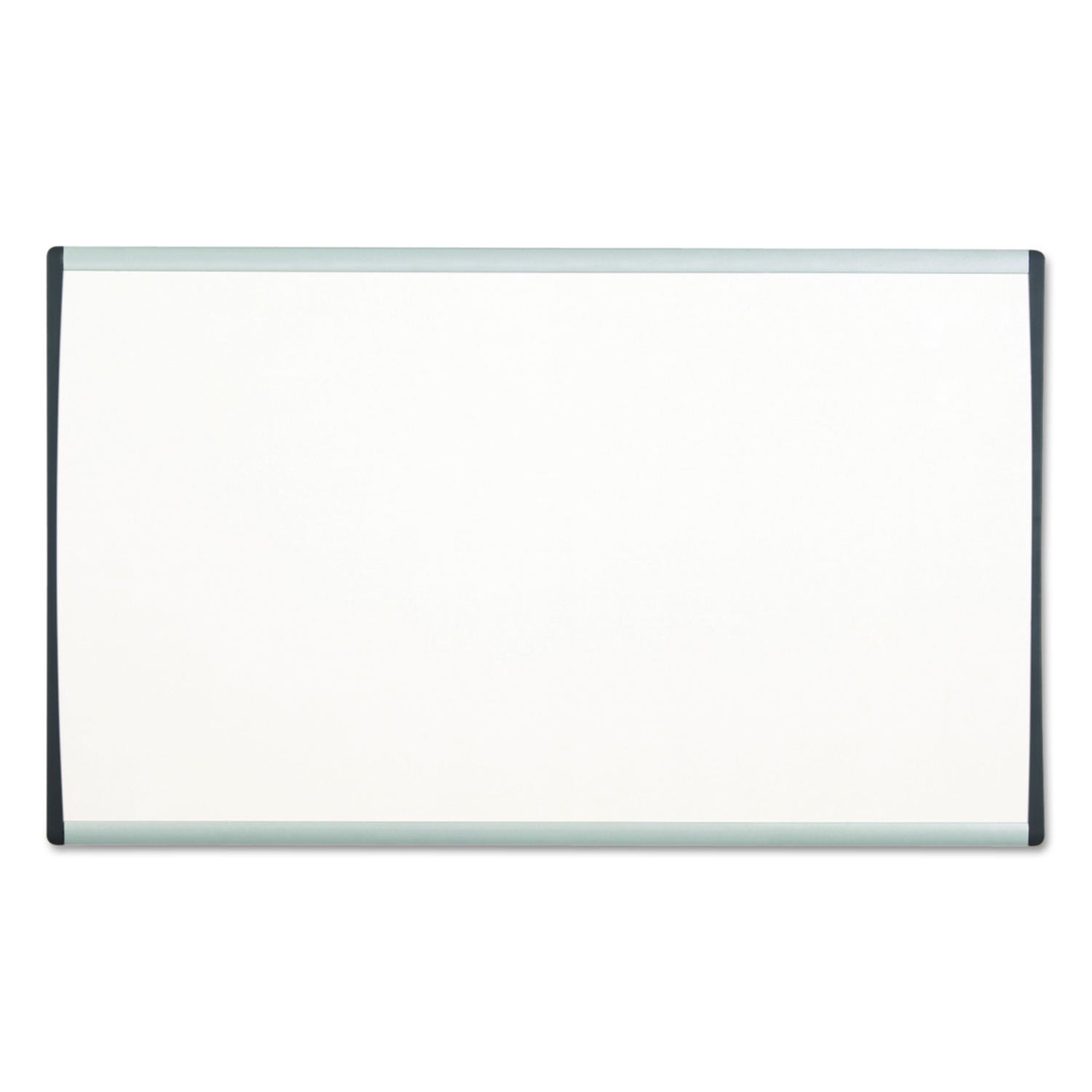 Quartet Arc Cubicle Magnetic Whiteboard - 14" (1.2 ft) Width x 11" (0.9 ft) Height - White Painted Steel Surface - Silver Aluminum Frame - Horizontal - Magnetic - 1 Each