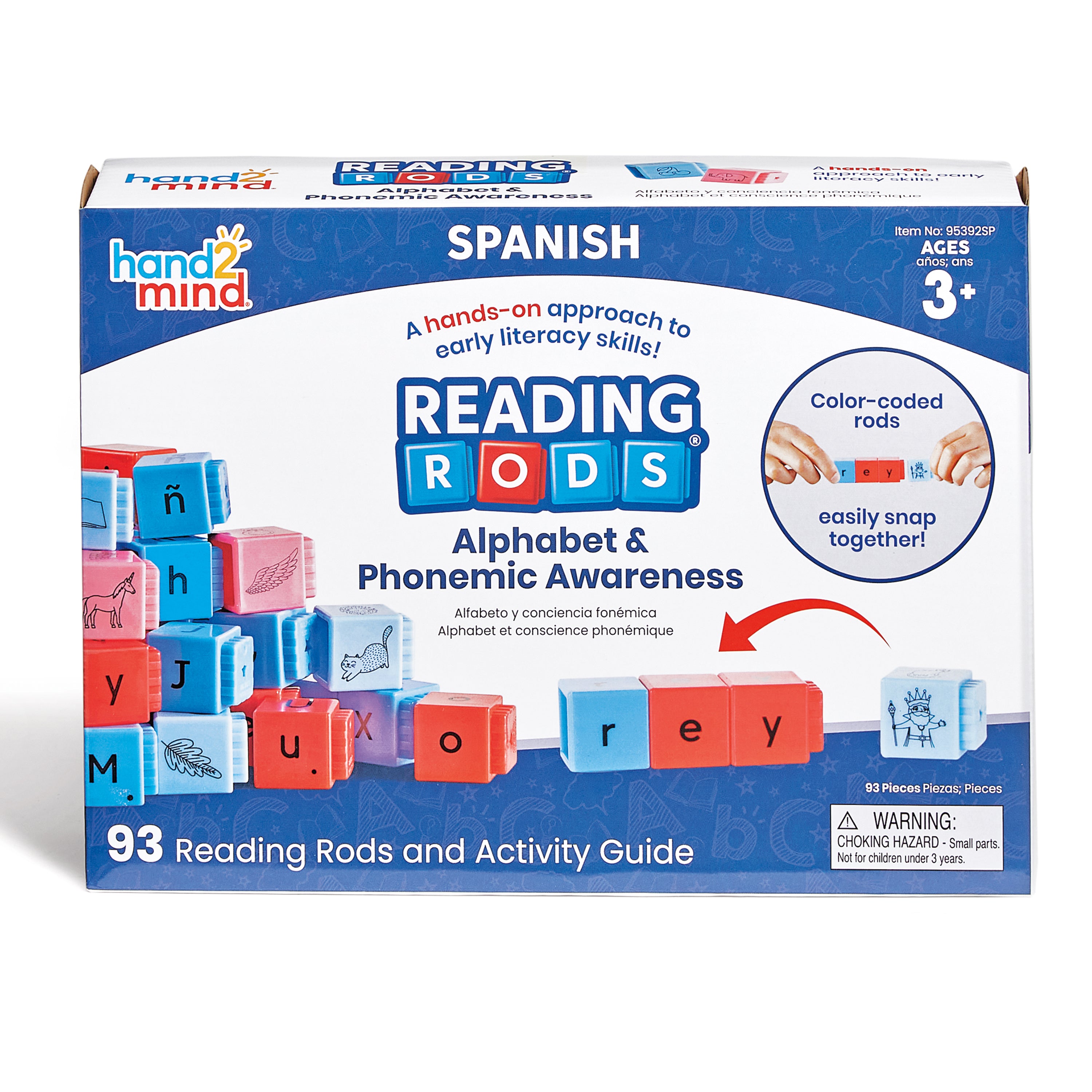Reading Rods® in Spanish, Alphabet & Phonemic Awareness