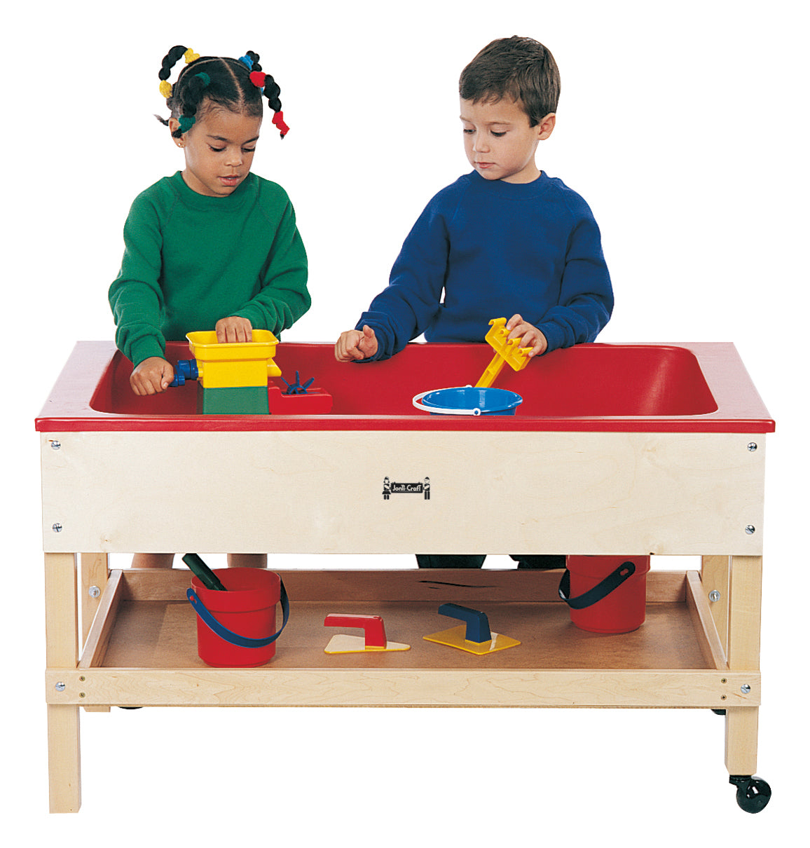 Jonti-Craft® Sensory Table with Shelf