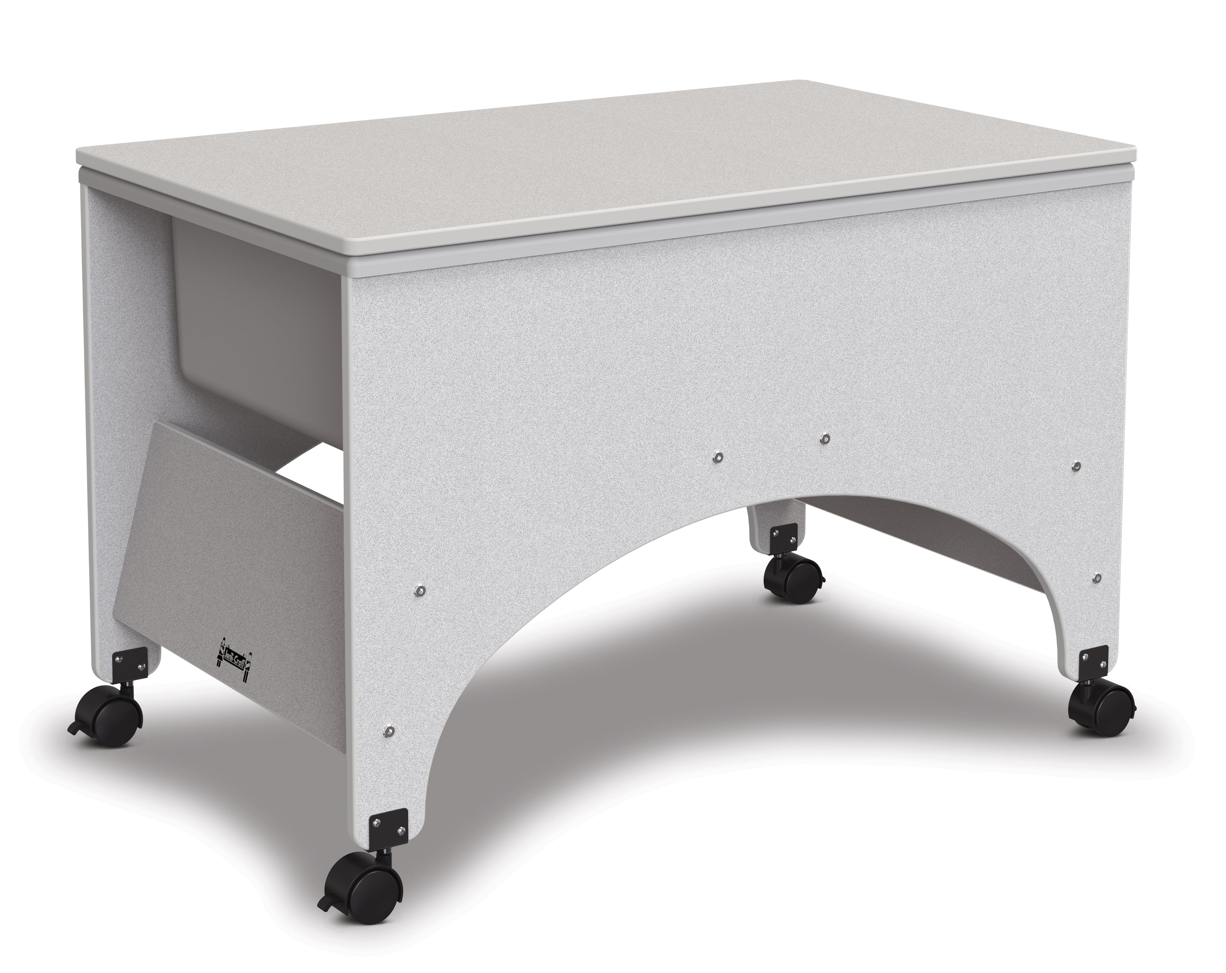 Rainbow Accents® Space Saver Sensory Table  - Gray