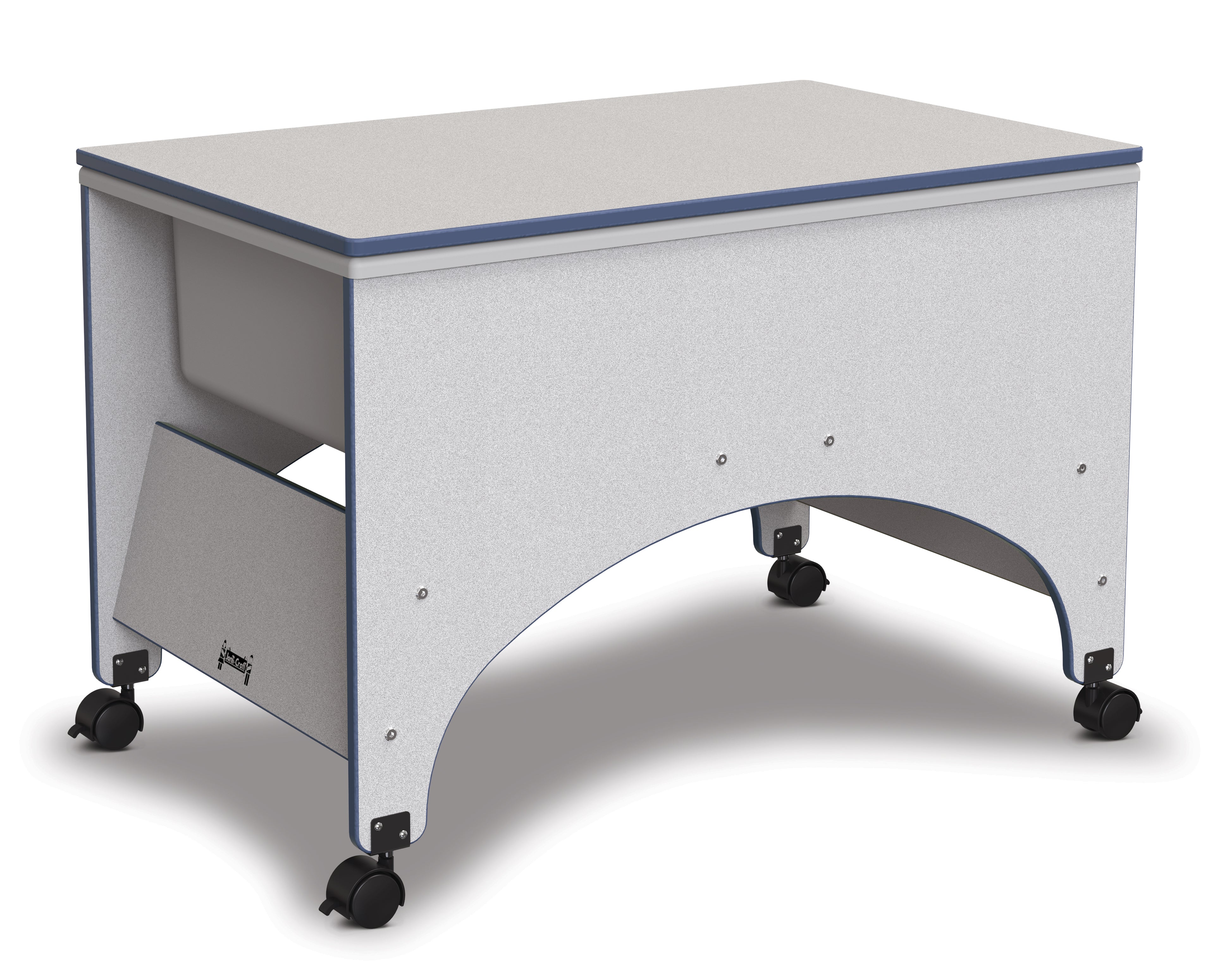 Rainbow Accents® Space Saver Sensory Table - Navy