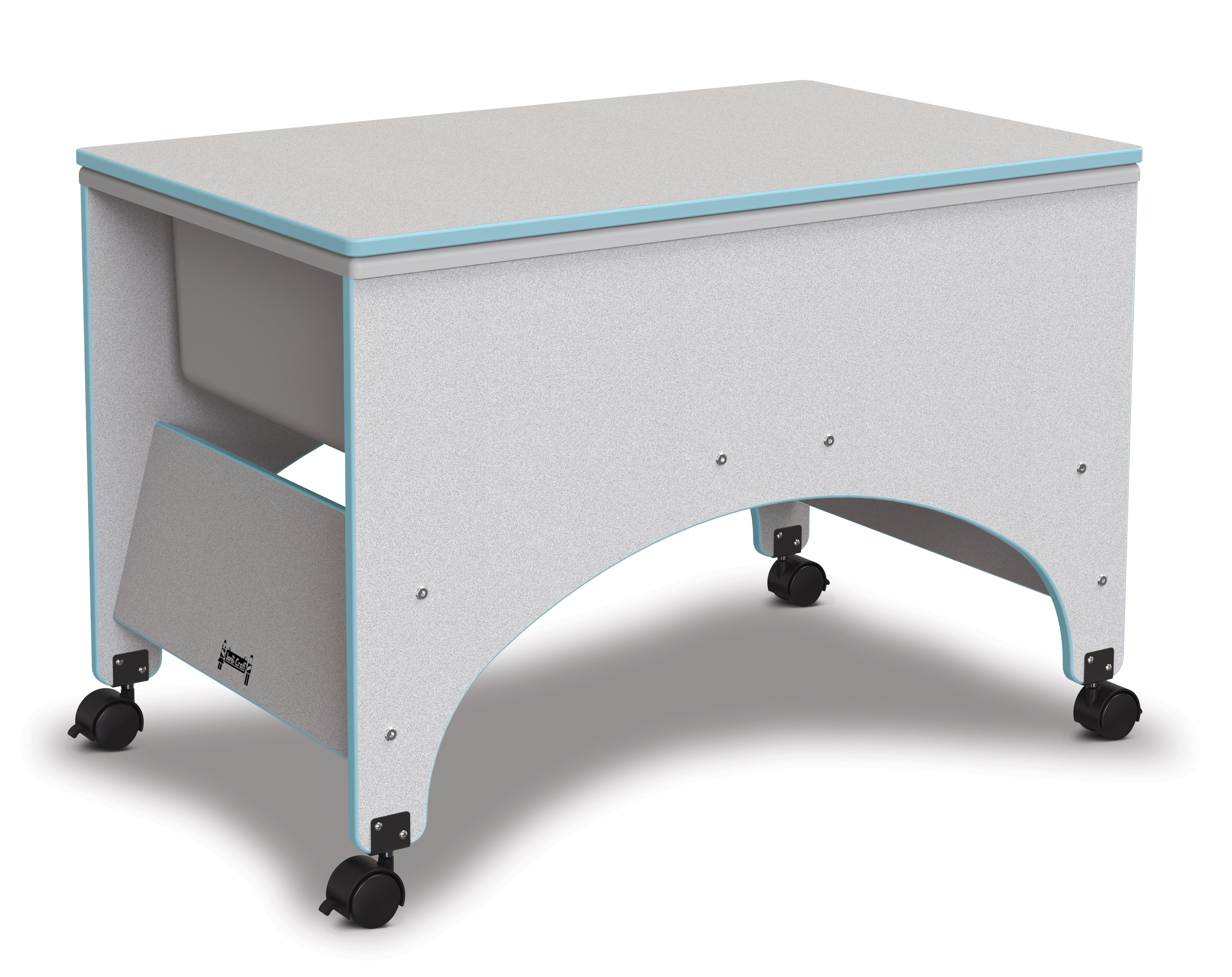 Rainbow Accents® Space Saver Sensory Table - Coastal Blue