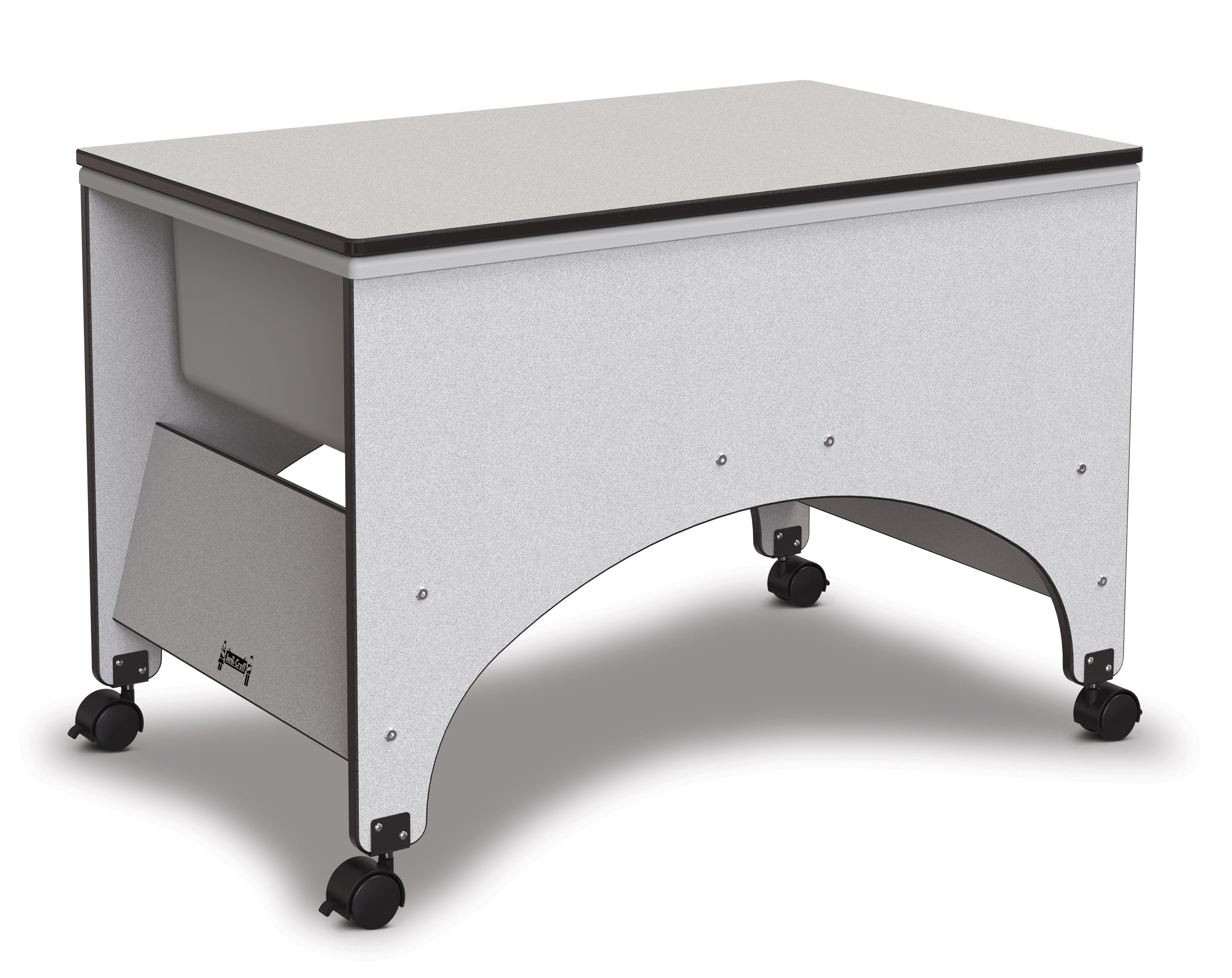 Rainbow Accents® Space Saver Sensory Table - Black