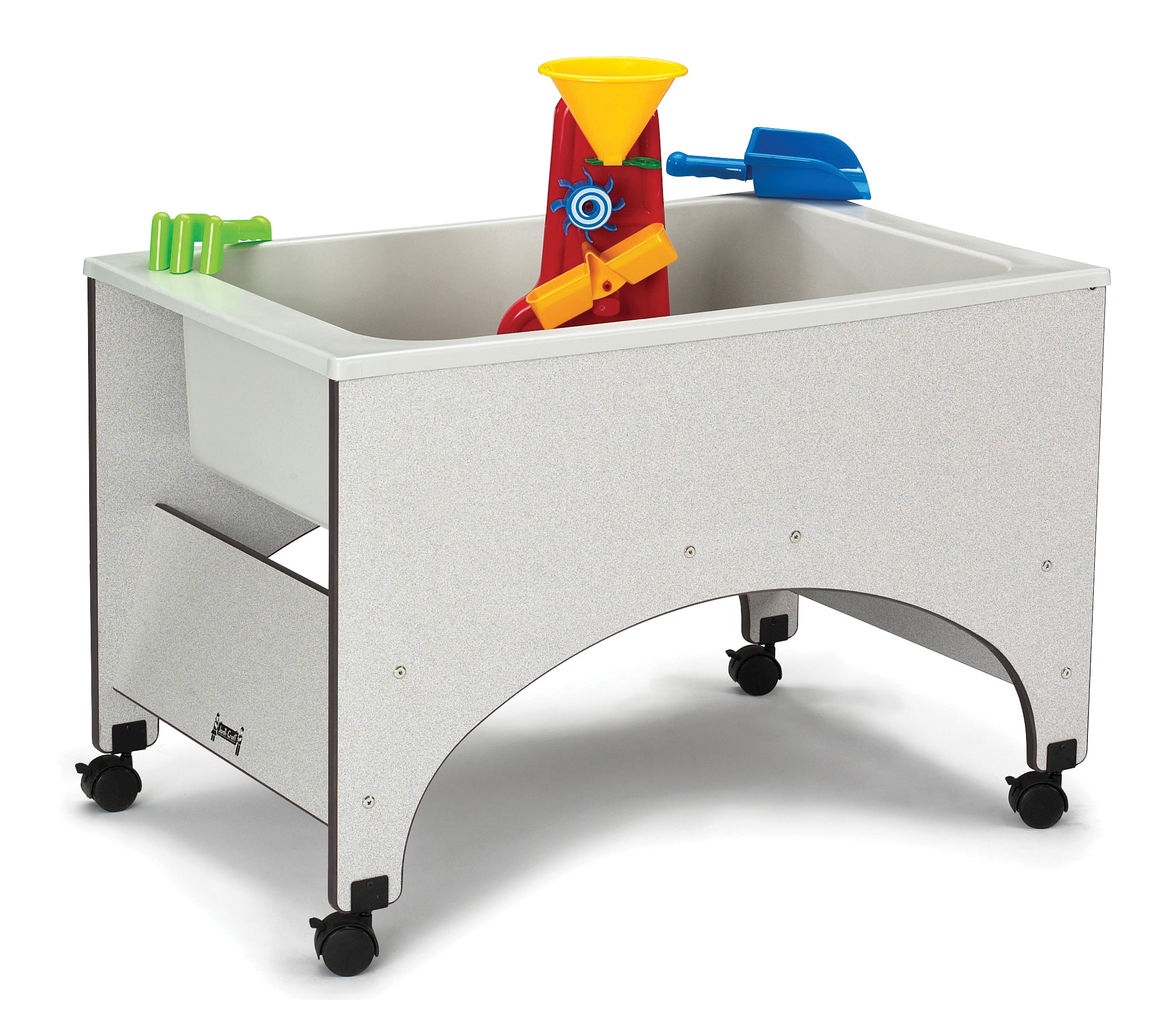 Rainbow Accents® Space Saver Sensory Table - Black