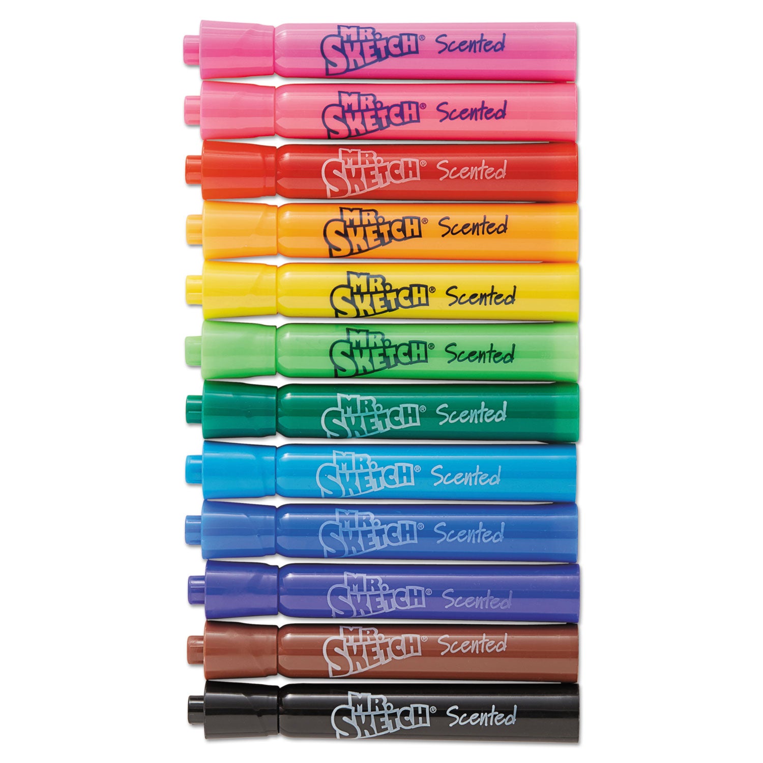 Mr. Sketch Scented Washable Markers - Chisel Marker Point - Washable - Assorted Ink - 36 / Set
