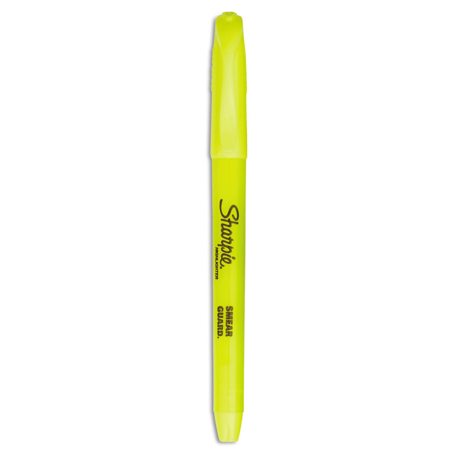 Sharpie Highlighter - Chisel Marker Point - Fluorescent Yellow Ink - 36 / Box