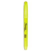 Sharpie Highlighter - Chisel Marker Point - Fluorescent Yellow Ink - 36 / Box