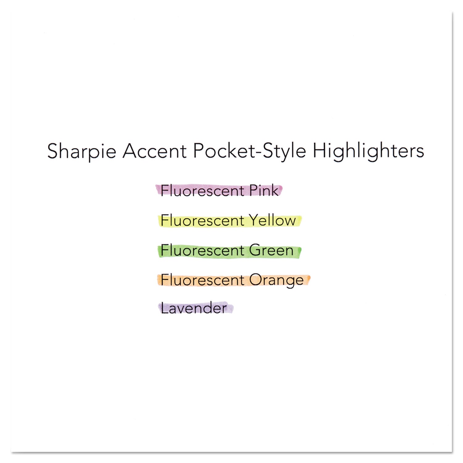 Sharpie Highlighter - Chisel Marker Point - Fluorescent Yellow Ink - 36 / Box
