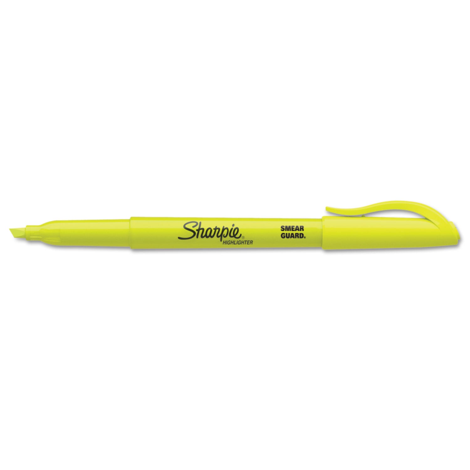 Sharpie Highlighter - Chisel Marker Point - Fluorescent Yellow Ink - 36 / Box