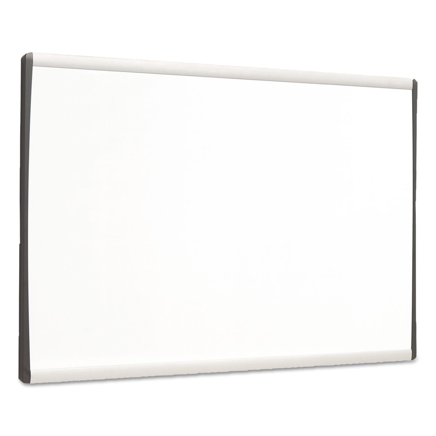 Quartet Arc Cubicle Magnetic Whiteboard - 24" (2 ft) Width x 14" (1.2 ft) Height - White Painted Steel Surface - Silver Aluminum Frame - Horizontal - Magnetic - Durable, Flexible, Smooth Surface, Smooth Surface - 1 Each