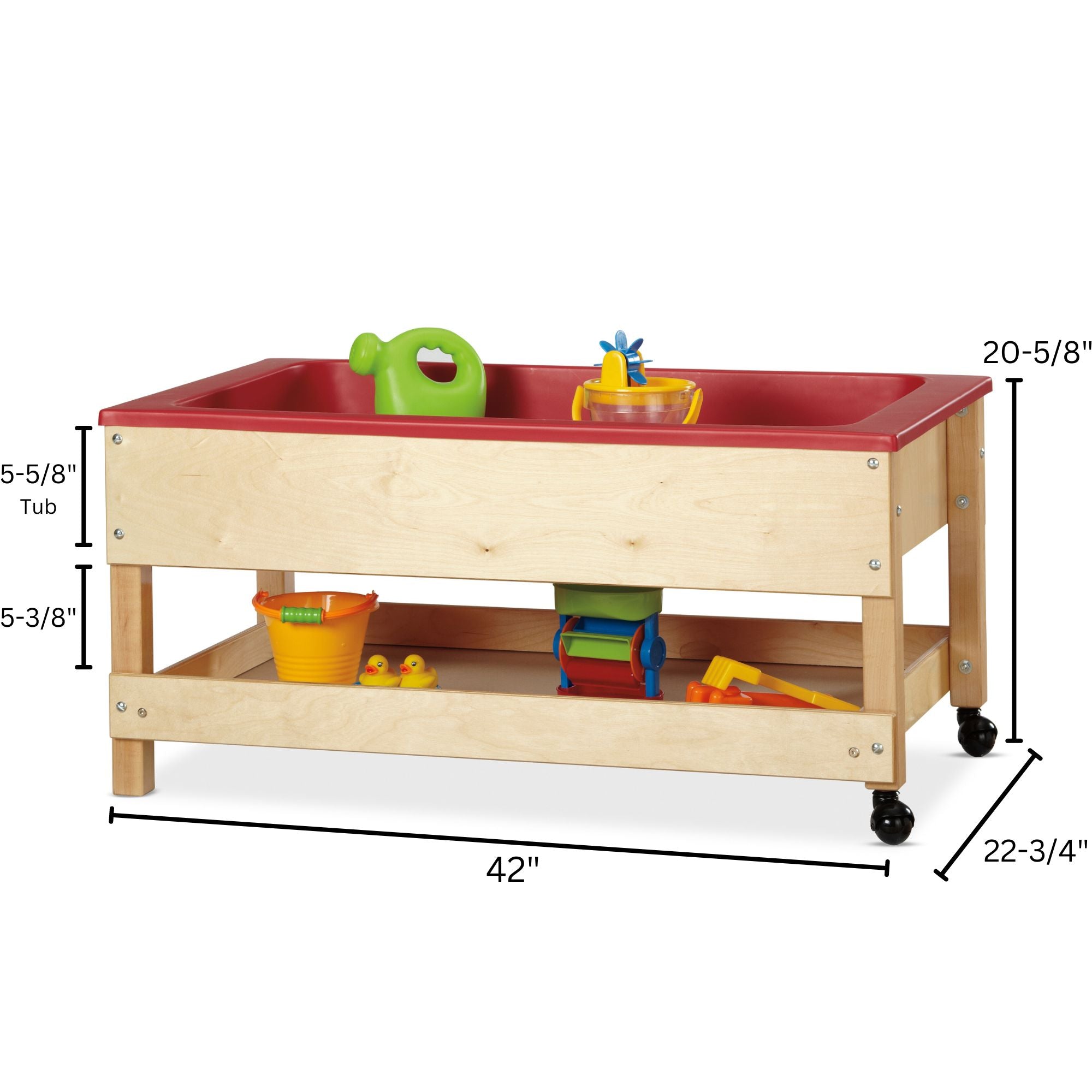 Jonti-Craft® Toddler Sensory Table with Shelf