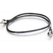 100' Shielded CAT5E Patch Blac