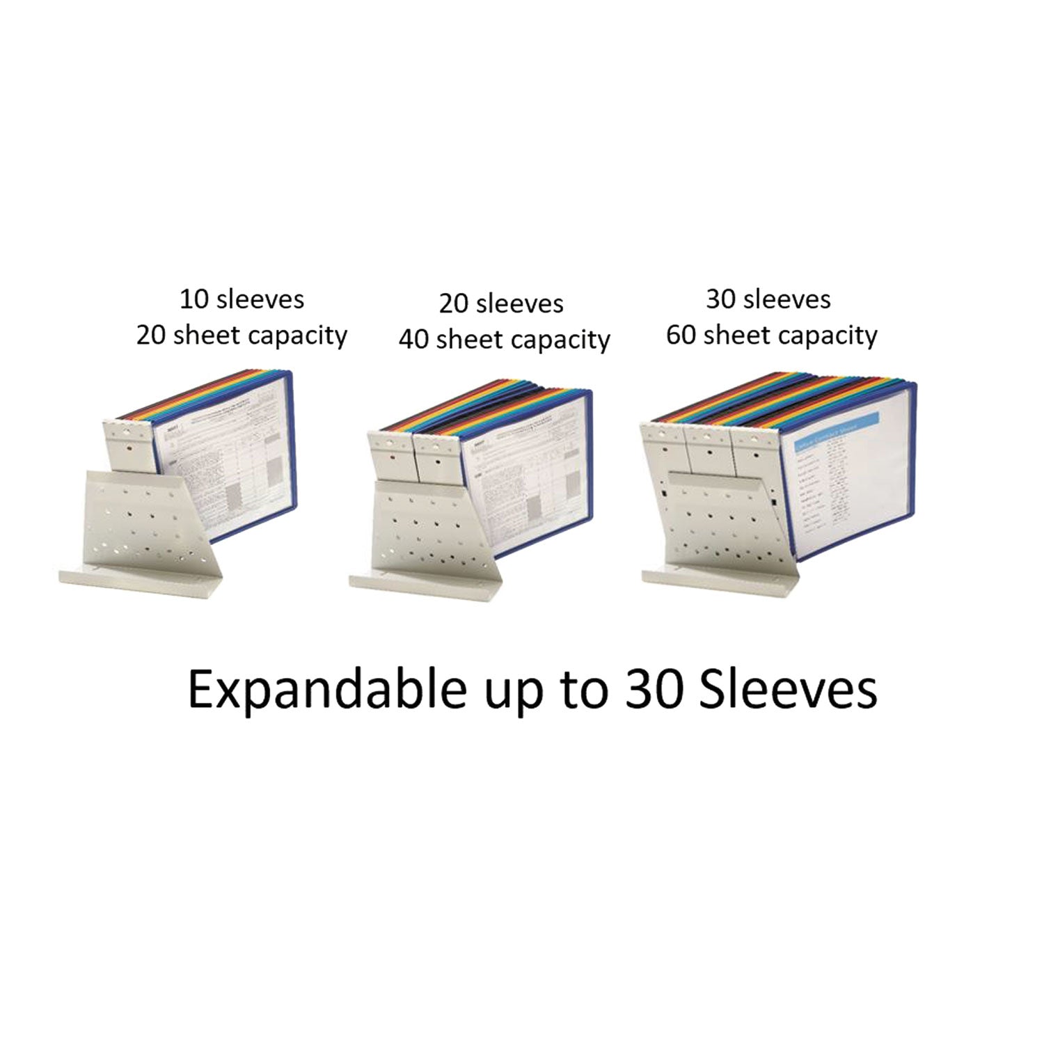 Desktop - 10 Panels - Support Letter 8.50" x 11" Media - Assorted - 1 Each