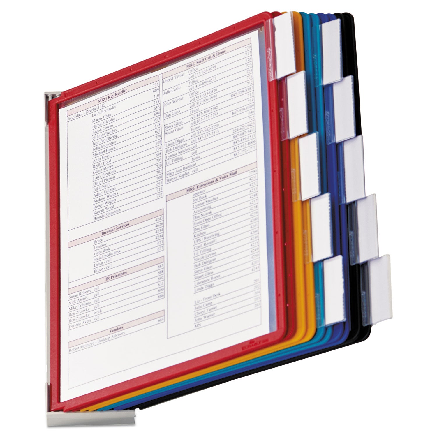 10 Panels - Support Letter 8.50" x 11" Media - Metal - 1 Each