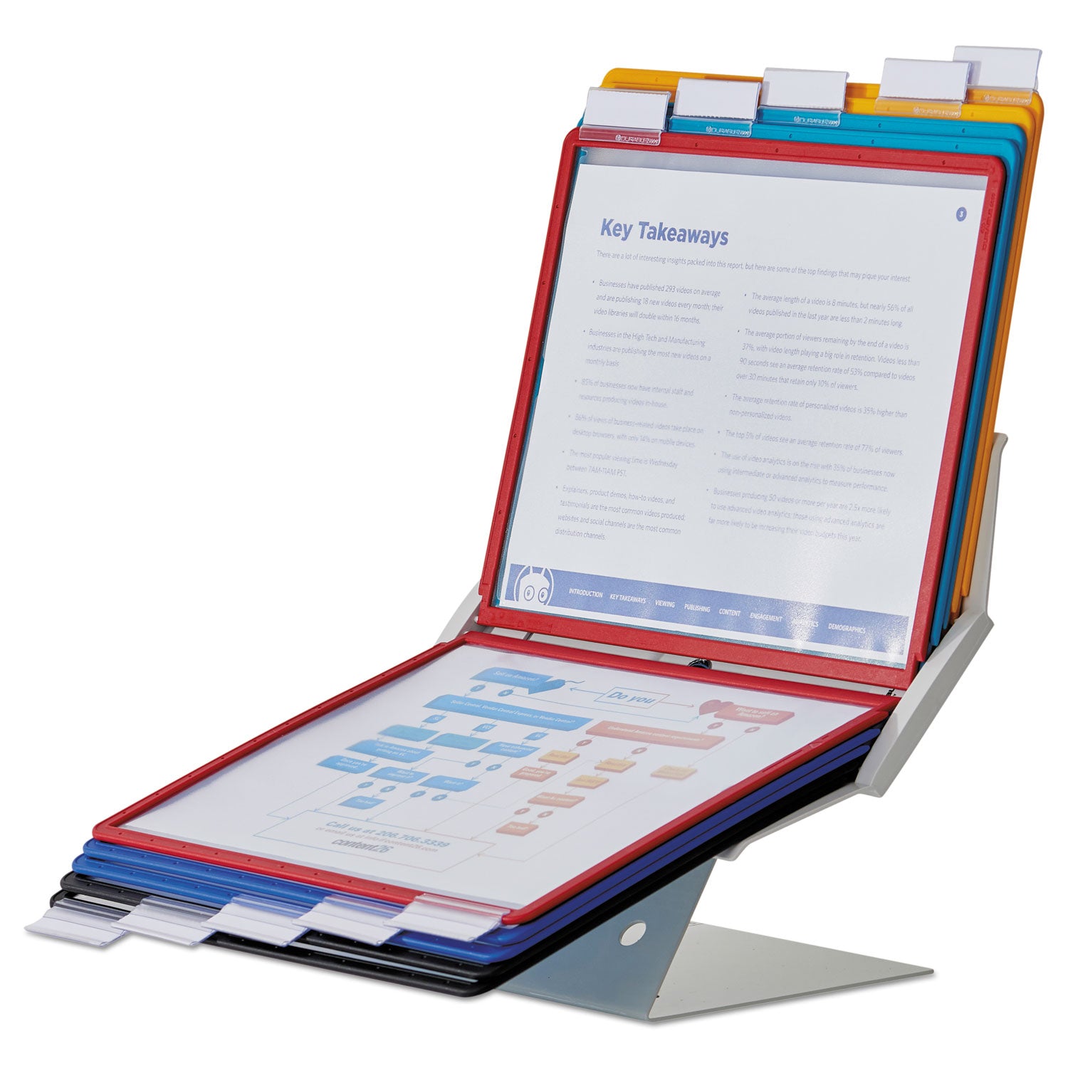 Desktop - 10 Panels - Support Letter 8.50" x 11" Media - 1 Each