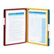5 Panels - Support Letter 8.50" x 11" Media - Rugged, Tabbed - 1 Each