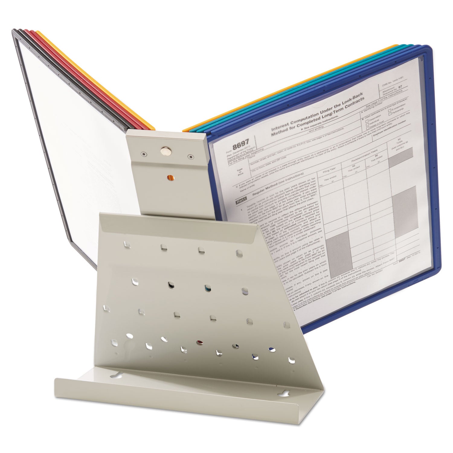 Desktop - 10 Panels - Support Letter 8.50" x 11" Media - Assorted - 1 Each
