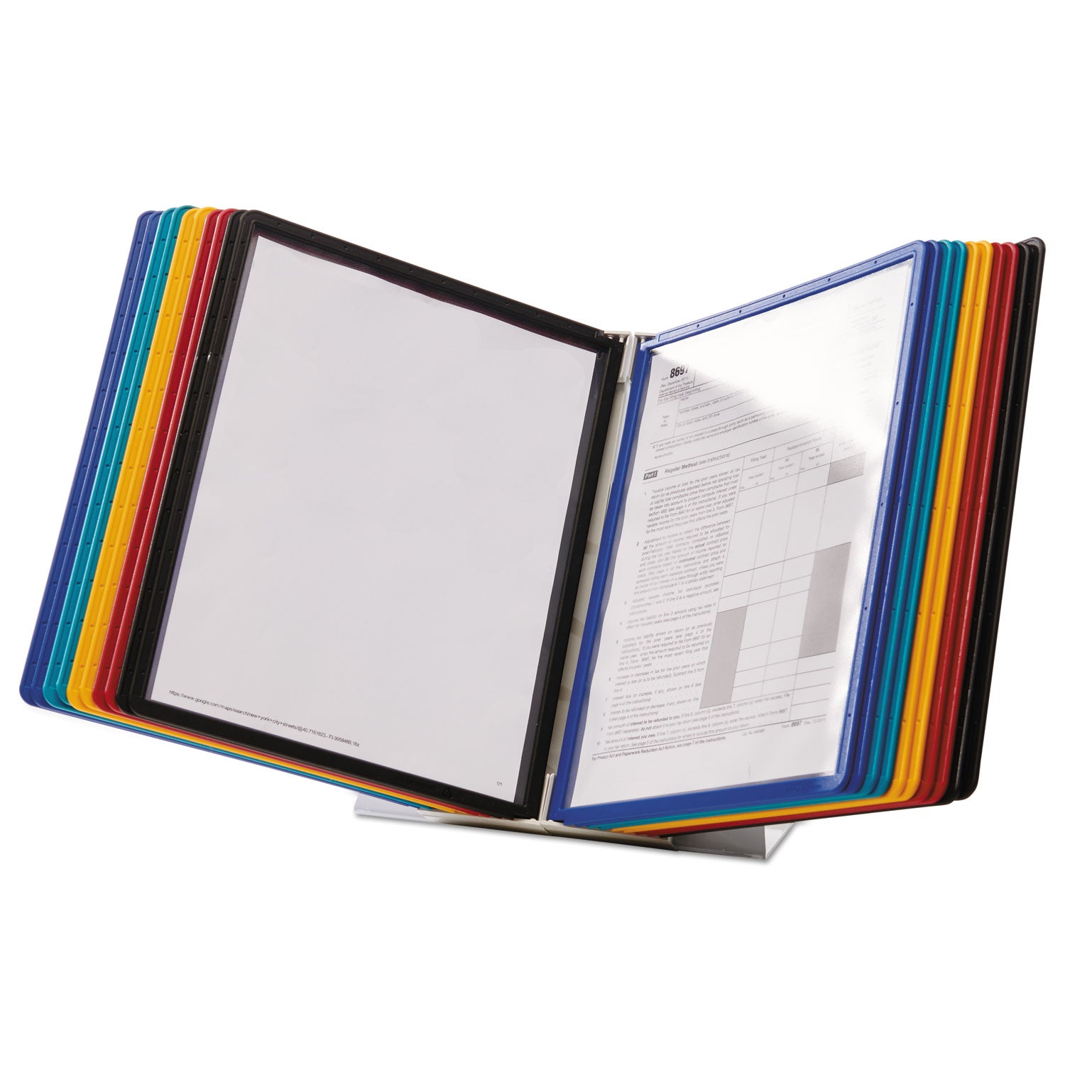 Desktop - 20 Panels - Expandable, Eco-friendly, Adjustable Viewing Angle, Rugged, Heavy Duty - 20 / Box