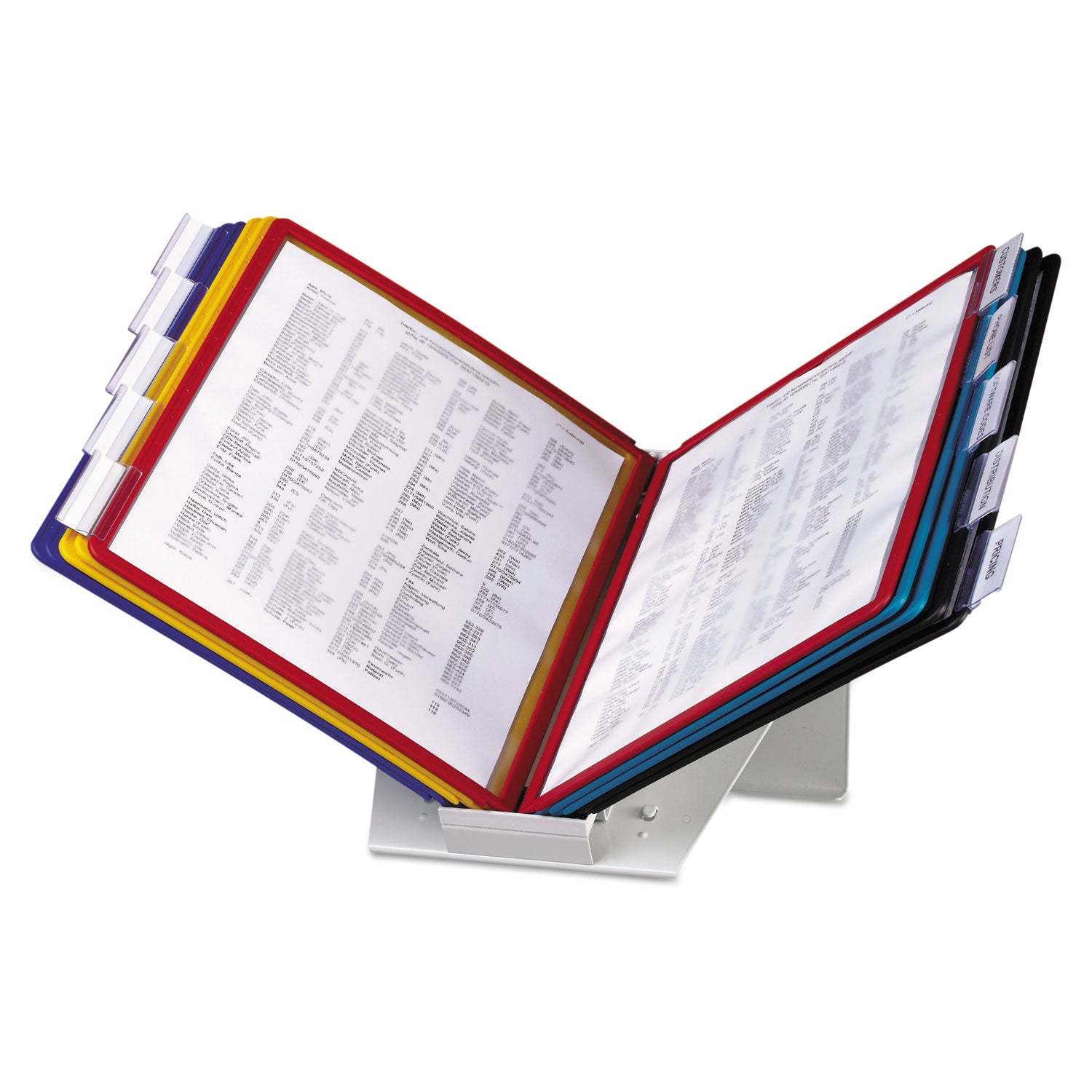 Desktop - 10 Panels - Support Letter 8.50" x 11" Media - Assorted - 1 Each