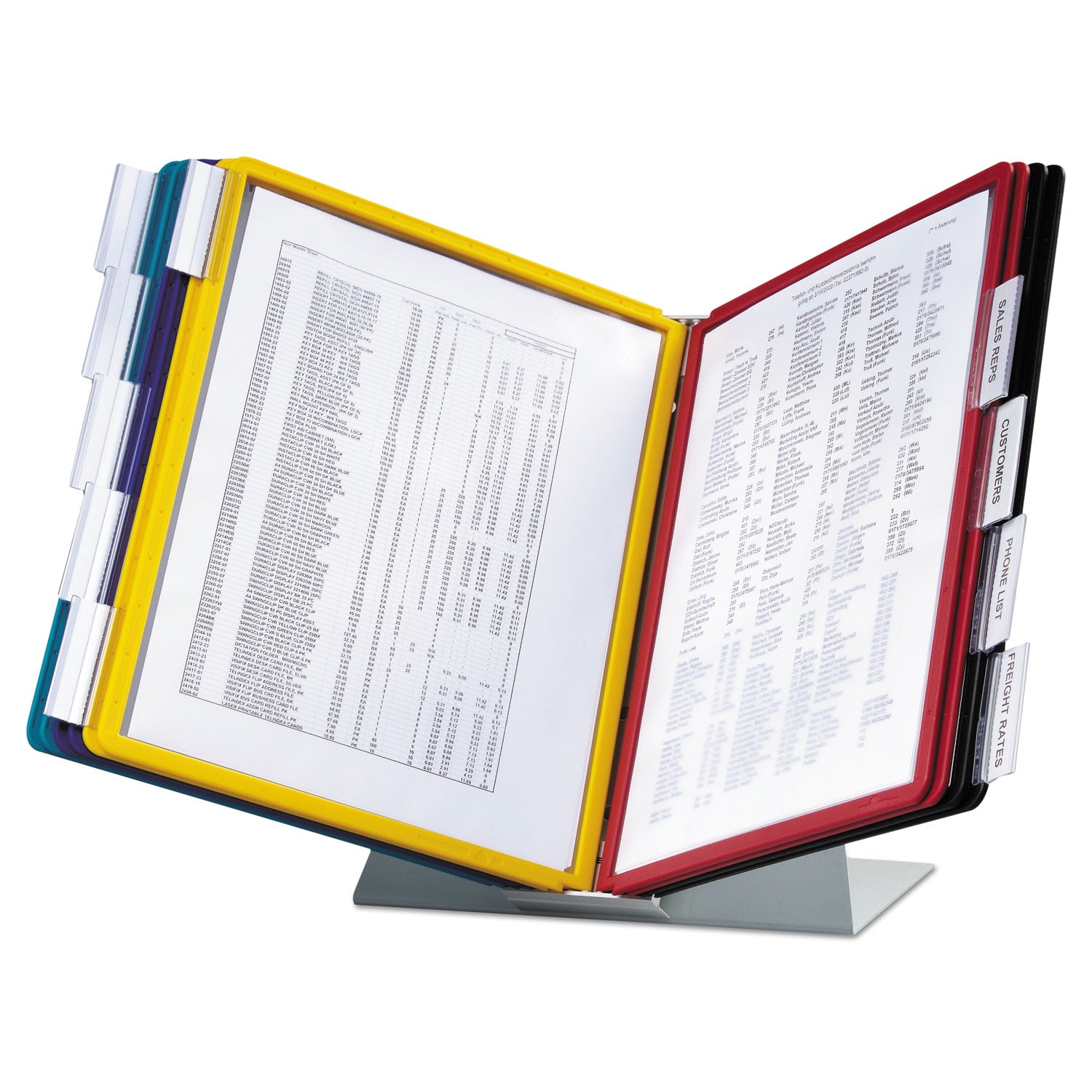Desktop - 10 Panels - Support Letter 8.50" x 11" Media - Assorted - 1 Each