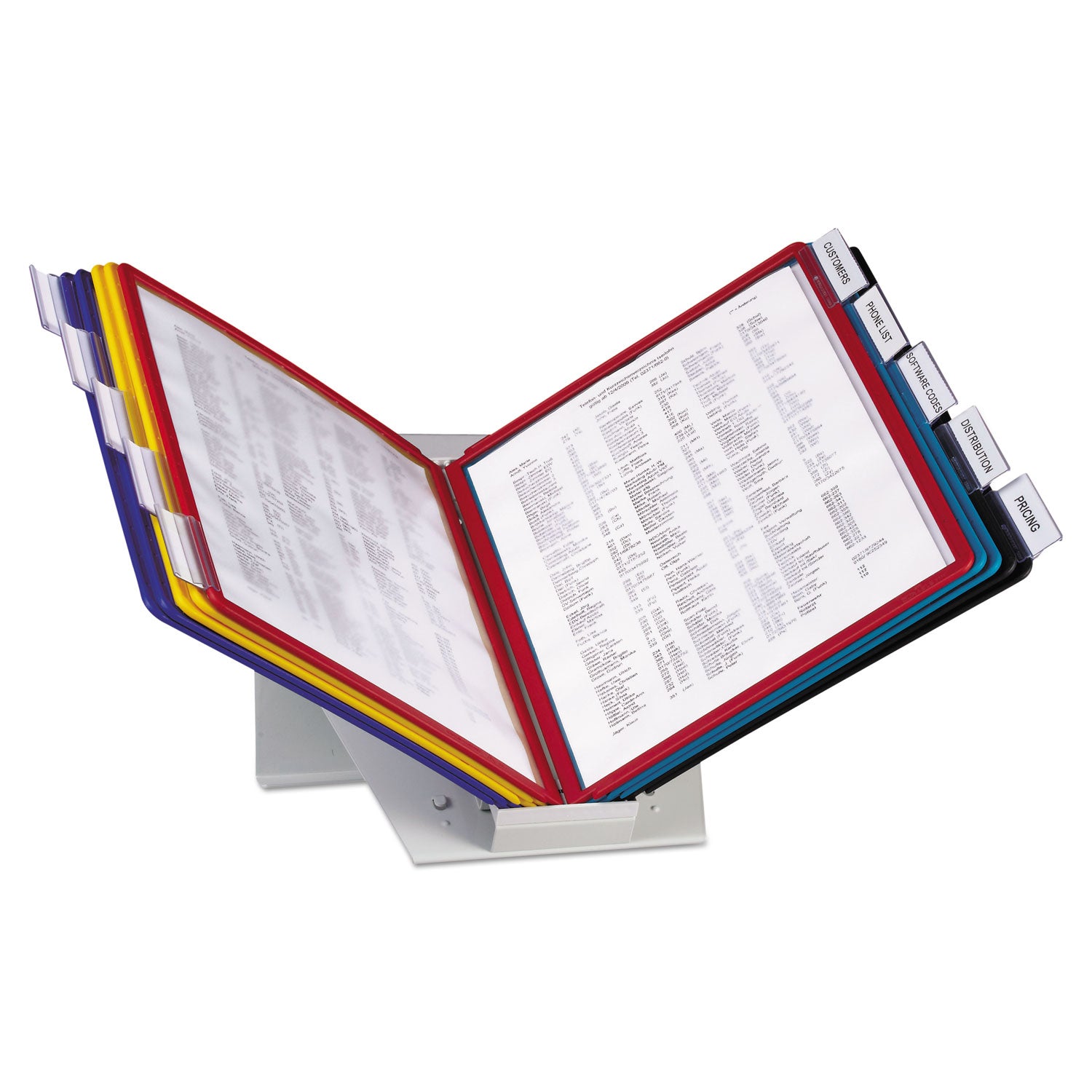 Desktop - 10 Panels - Support Letter 8.50" x 11" Media - Assorted - 1 Each