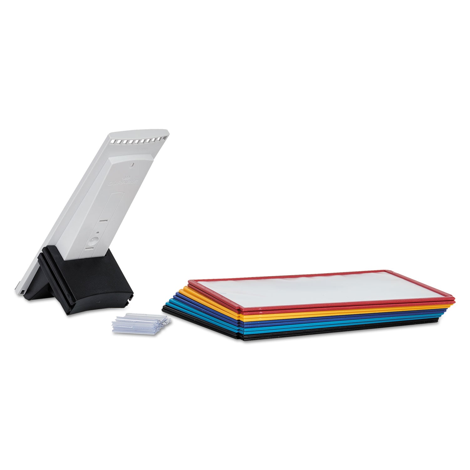 DURABLE Sherpa Desk Extension - 10 Panels - Support Letter 8.50" x 11" Media - 1 Each