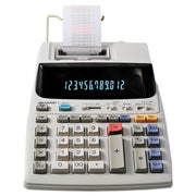 2 lps - Item Count, Paper Holder, Large Display, 4-Key Memory, Sign Change - 12 Digits - Power Adapter Powered - 10" Height x 7.6" Width x 2.4" Depth x 3.4" Length - Off White - 1 Each