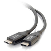 C2G - 757120288299 10-Feet USB-C to C Male to Male Cable - USB 2.0 - Black
