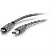 C2g 28833 10ft USB 3.0 USB-c to USB-a Cable M/m - Black