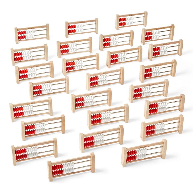 Rekenreks, Mini, 20-Bead, Wd, Cls S/25