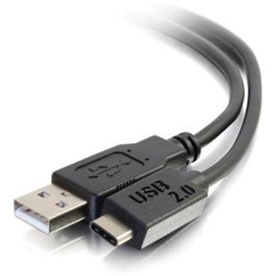 Cables to Go - C2G 28872 USB-C to USB-a Cable, Thunderbolt 3, 10 Ft (3.04 M) Black