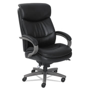 La-Z-Boy ComfortCore Chair - Black Seat Color - Memory Foam Seat Material - Black Back Color - Black - Bonded Leather - Armrest - 1 Each