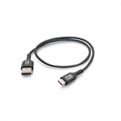 System Cable - USB-C Left Connector - Male Left Gender - USB-a Right Connector -(1/Ea)