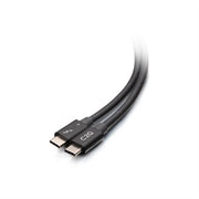 C2G 2.5ft (0.8m) Thunderbolt 4 USB-C Cable (40Gbps)