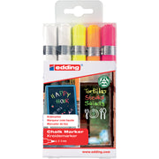 edding 4095 Chalk Marker - Set of 5 - Assorted