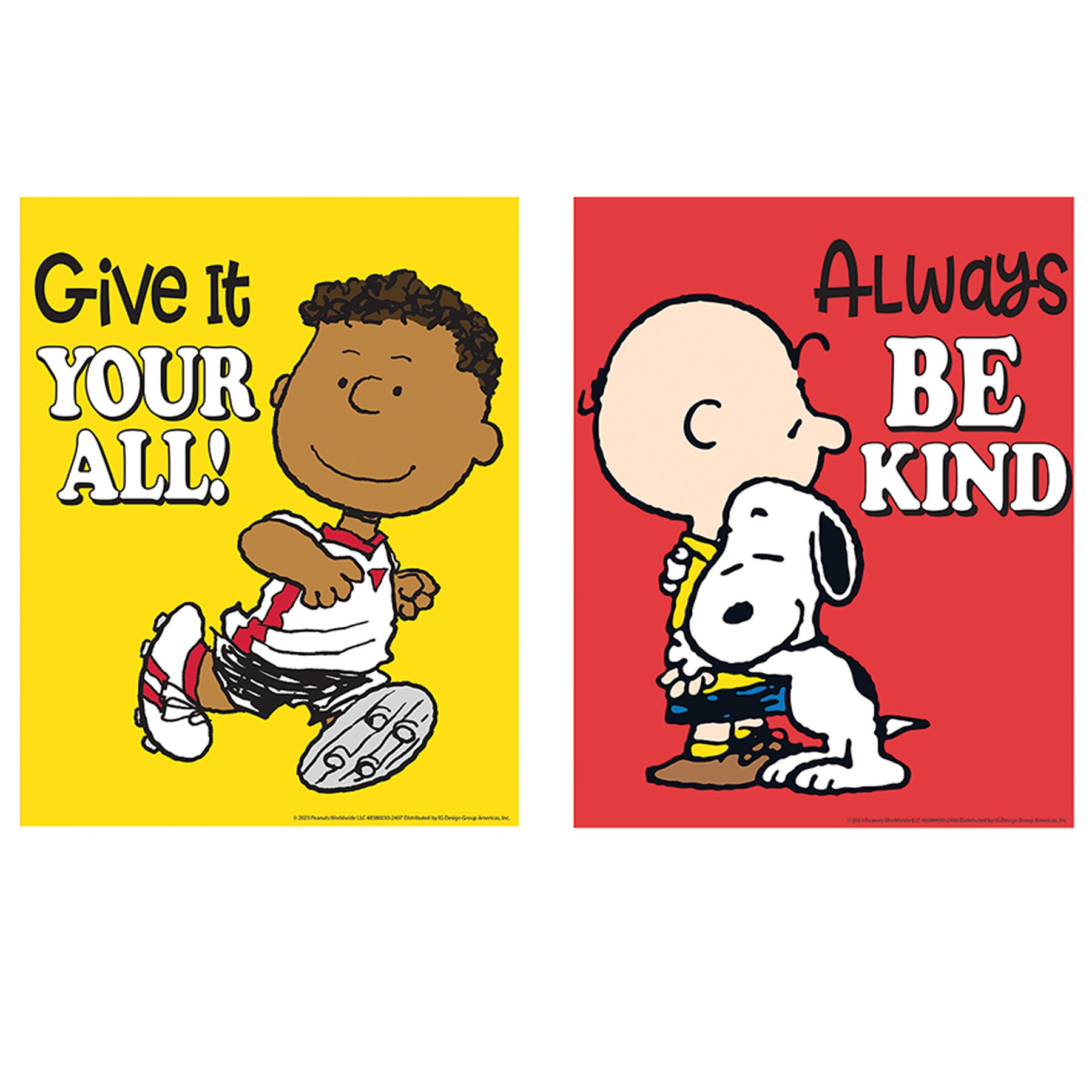 Peanuts® Mini Poster Set, 8 Posters