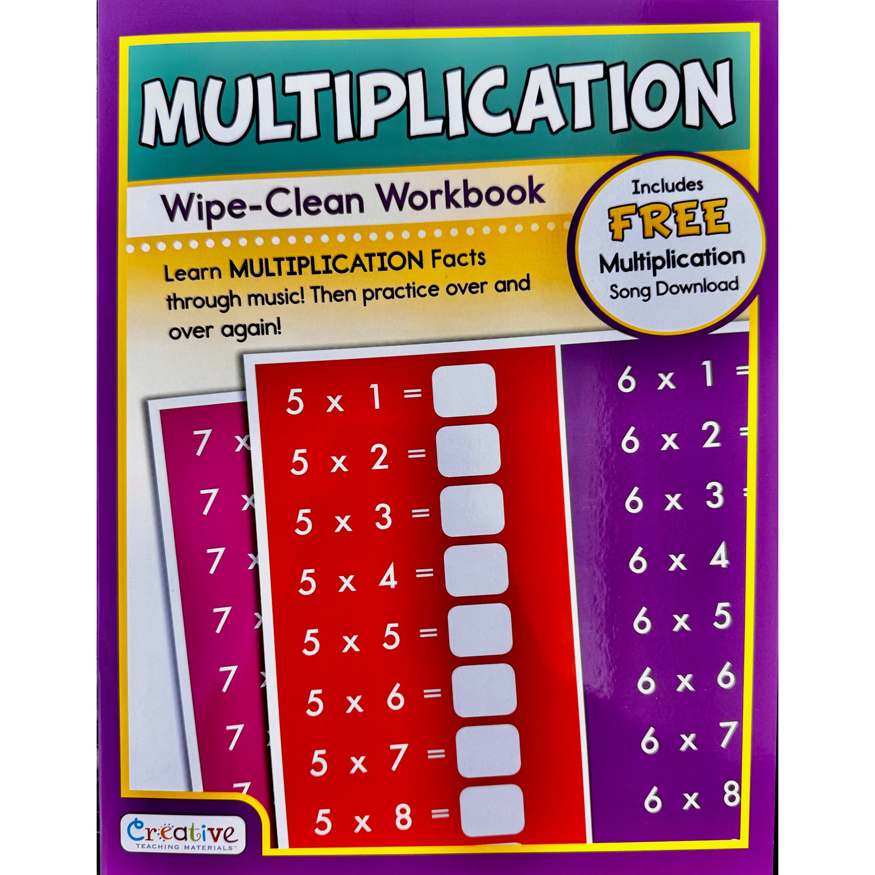 Wipe-Clean Workbook Set 1, 4 Books