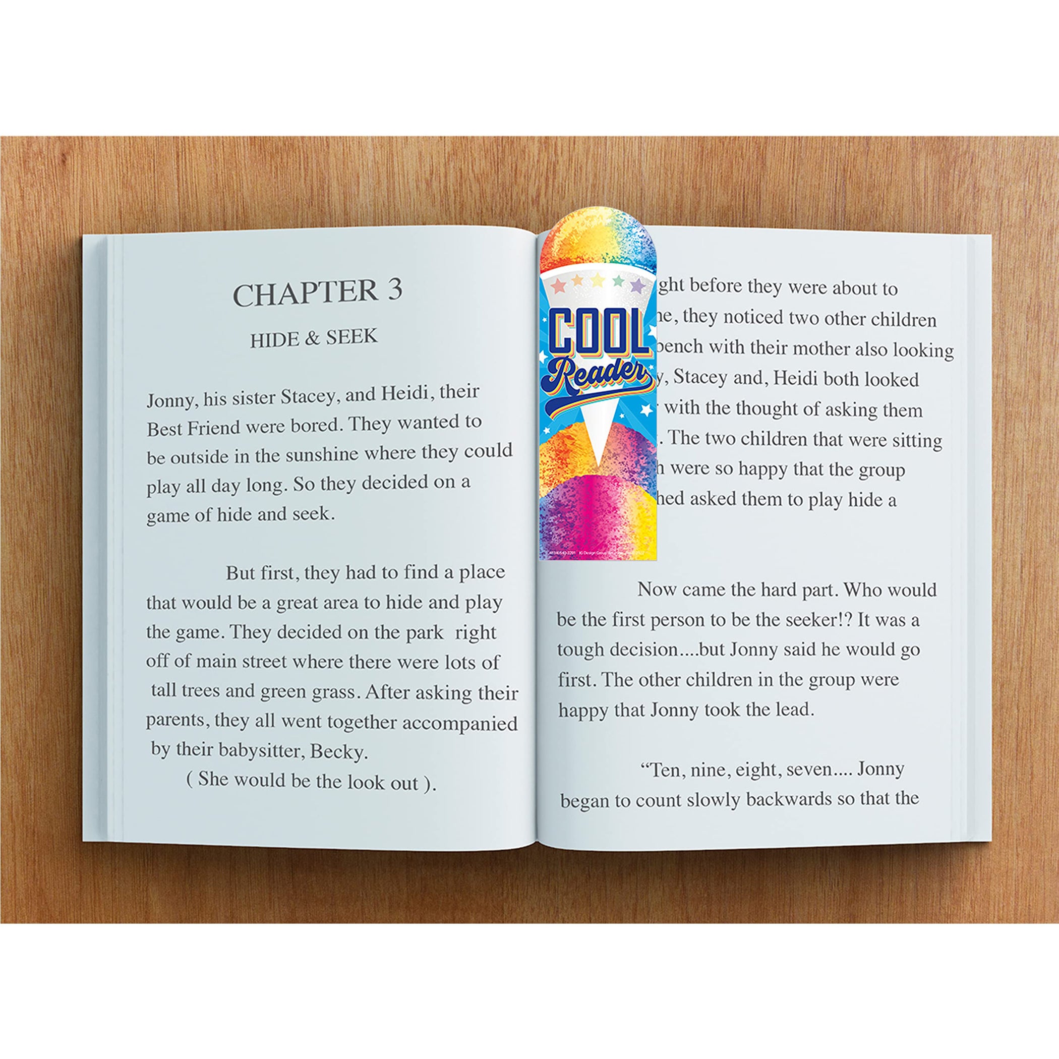 Cool Reader Snow Cone Scented Bookmarks, Pack of 24