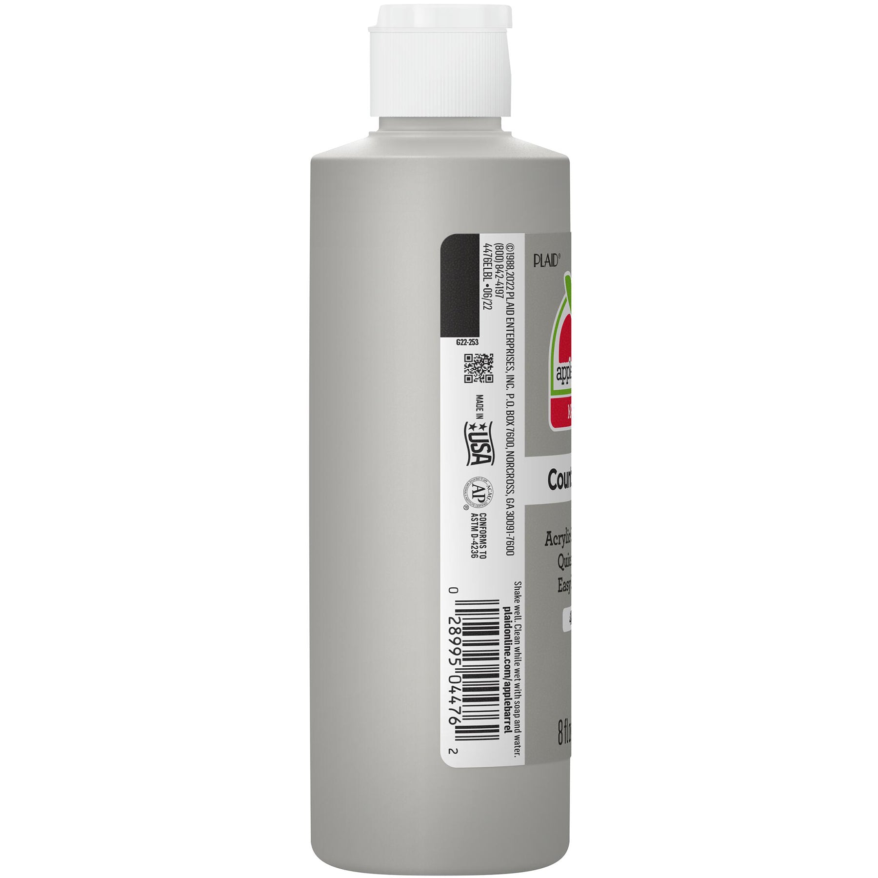 Acrylic Paint Matte, 8oz., Country Gray