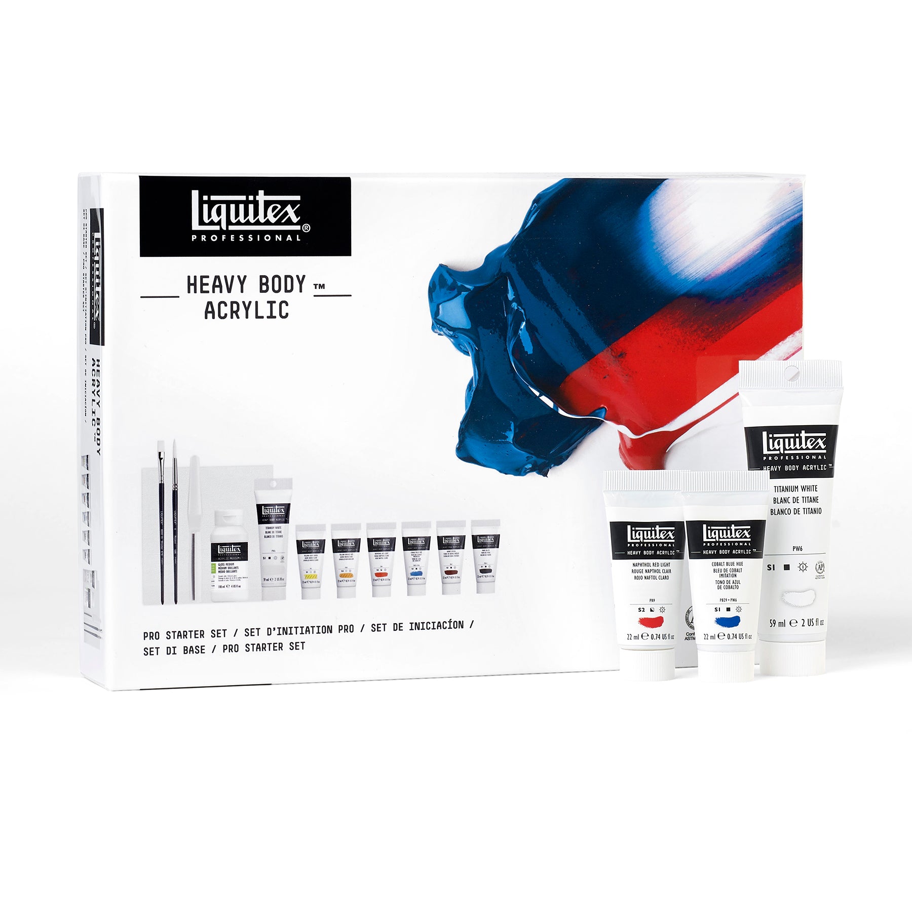 Heavy Body Color - Acrylic Starter Set
